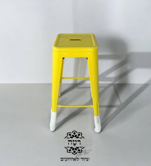 כיסא בר דורותי צהוב