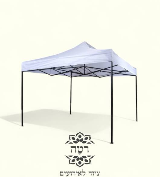 גזיבו צבע לבן